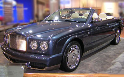 A BENTLEY AZURE vehicle