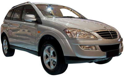 A SSANGYONG KYRON vehicle
