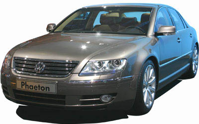 A VOLKSWAGEN PHAETON vehicle