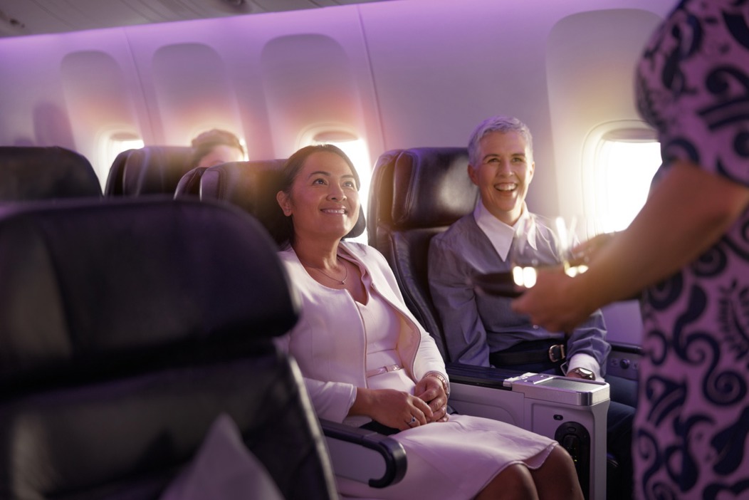 Air New Zealand Premium Economy.