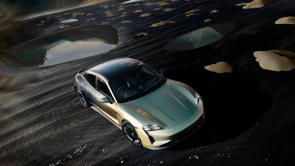 2024 Porsche Taycan Turbo S Celestial Jade