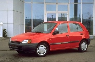 A TOYOTA STARLET vehicle