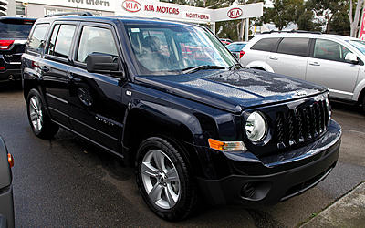A JEEP PATRIOT vehicle