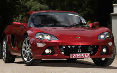 A LOTUS EUROPA vehicle