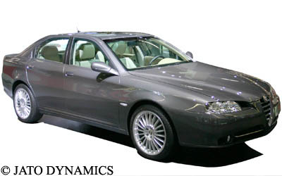 A ALFA ROMEO 166 vehicle