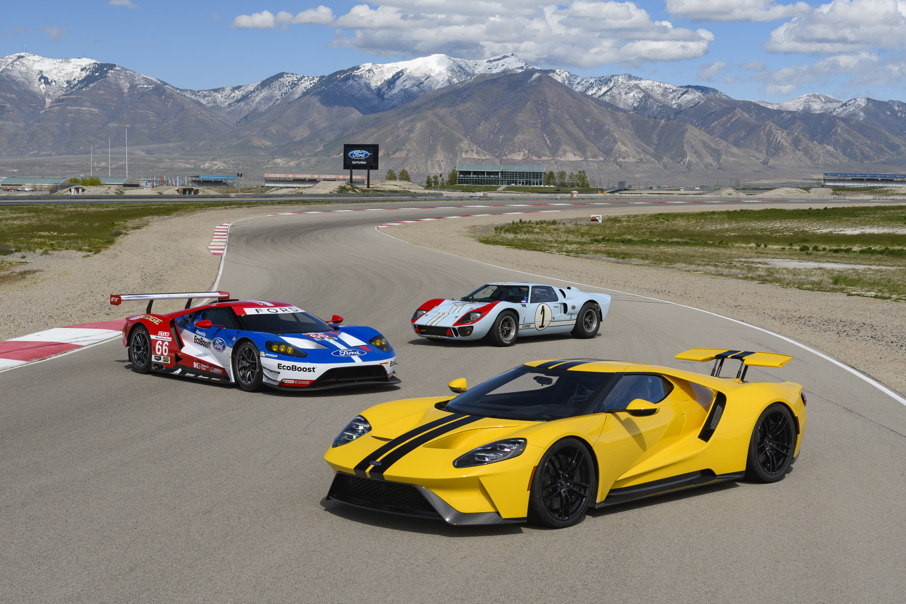 2017 Ford GT lineup