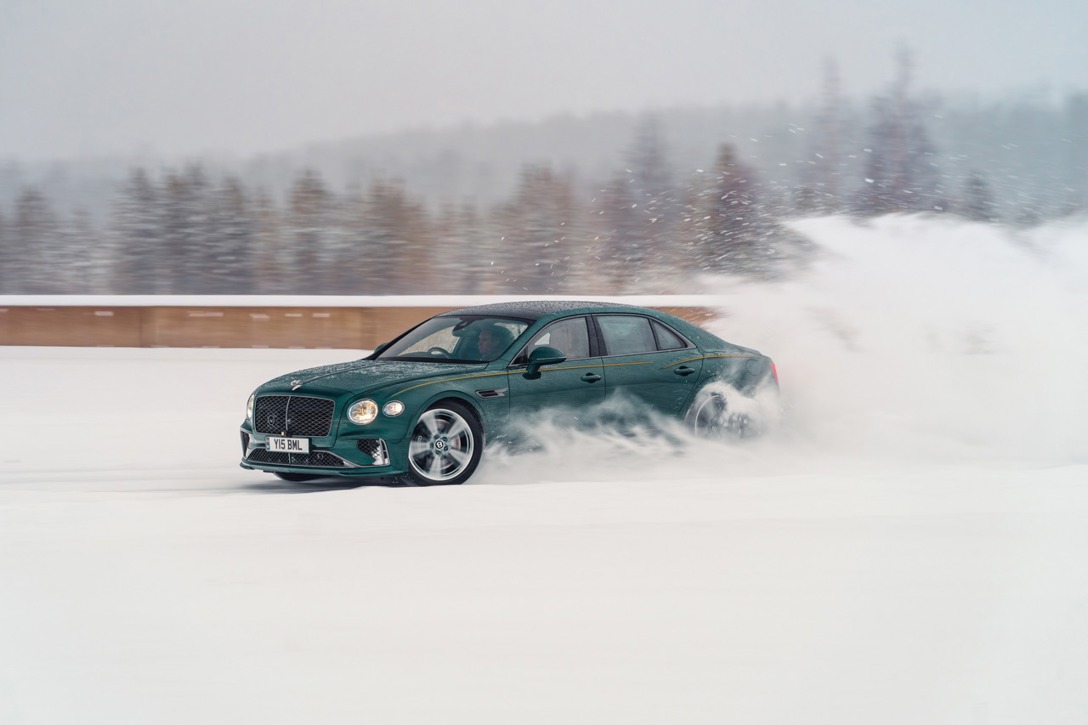 Bentley Flying Spur Speed Winter Lap Record