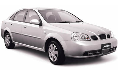 A DAEWOO LACETTI vehicle
