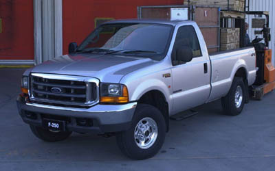 A FORD F-250 vehicle
