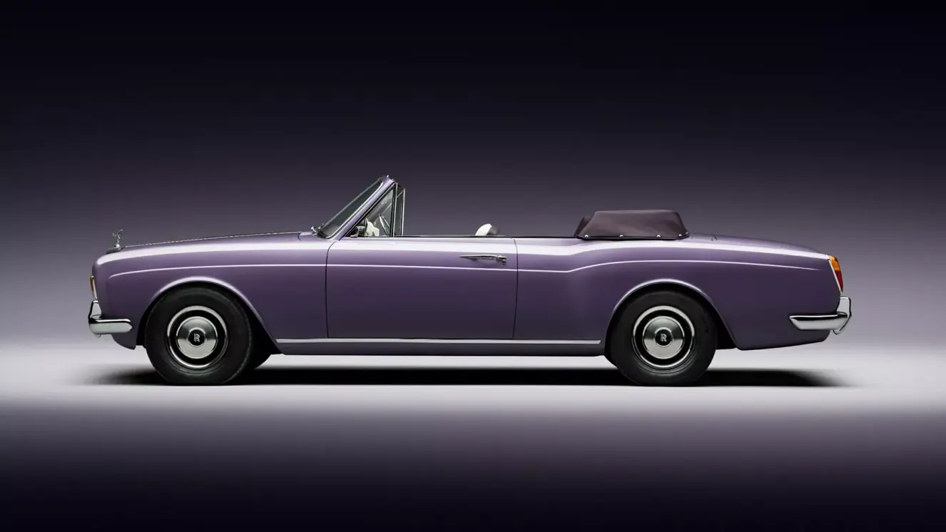 Rolls-Royce Corniche electric restomod