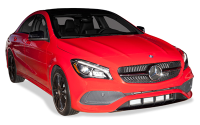 A MERCEDES-BENZ CLA-CLASS vehicle