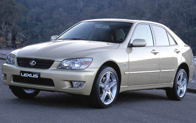 A LEXUS IS 200 vehicle