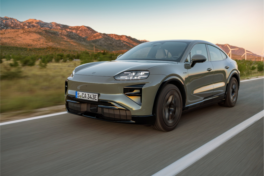 Porsche Cayenne Coupe Electric.